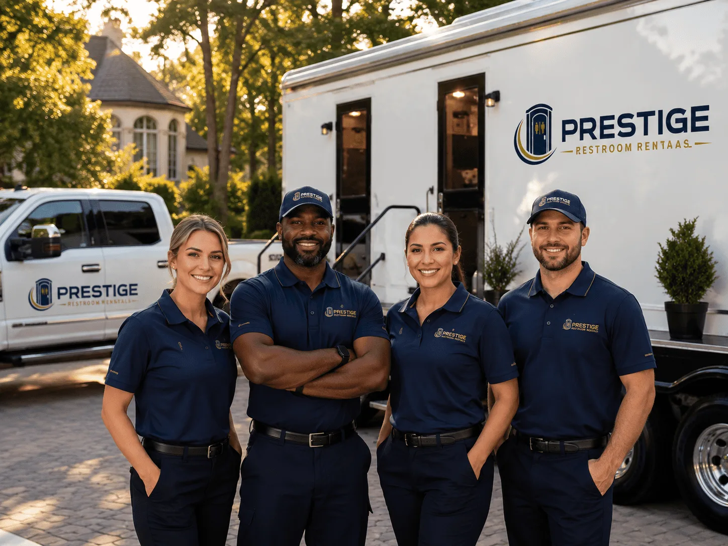 Trusted Luxury Portable Restrooms company in Saline, LA